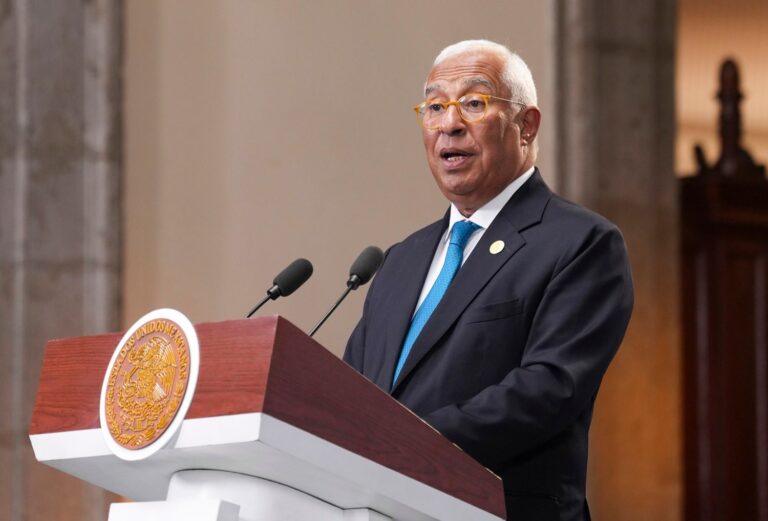 El presidente del Consejo Europeo, António Costa